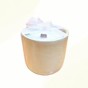 English rose scented rice wax candle