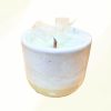 Jasmine scented rice wax candle