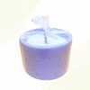 Lavender scented rice wax candle